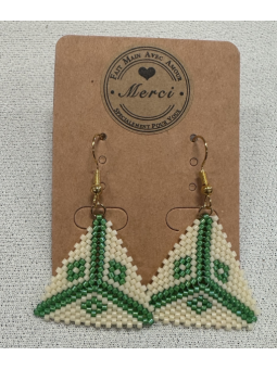 Boucles d'oreilles Moka