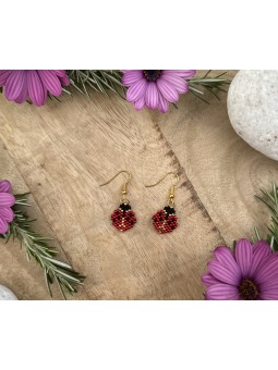 Boucles d'oreilles bonheur