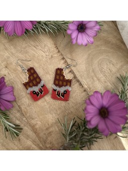 Boucles d'oreilles crunchic