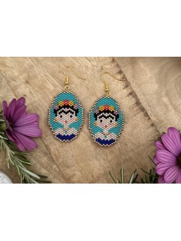 Boucles d'oreilles Khalo