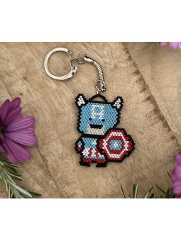 Porte clefs Captain America
